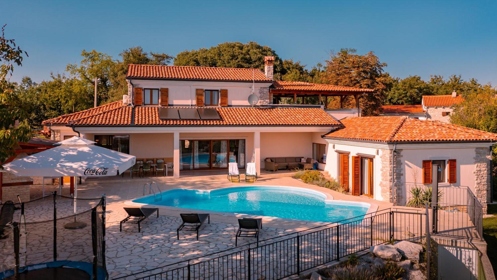 Villa Arton Heated Swimming-Pool Zminj Экстерьер фото