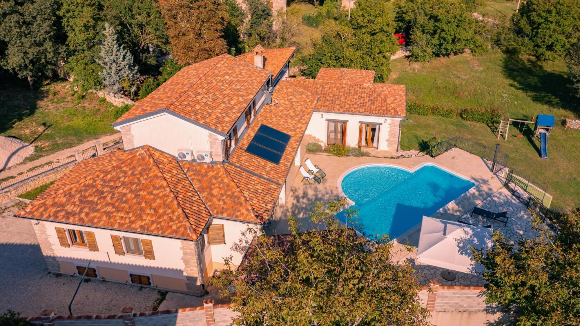 Villa Arton Heated Swimming-Pool Zminj Экстерьер фото