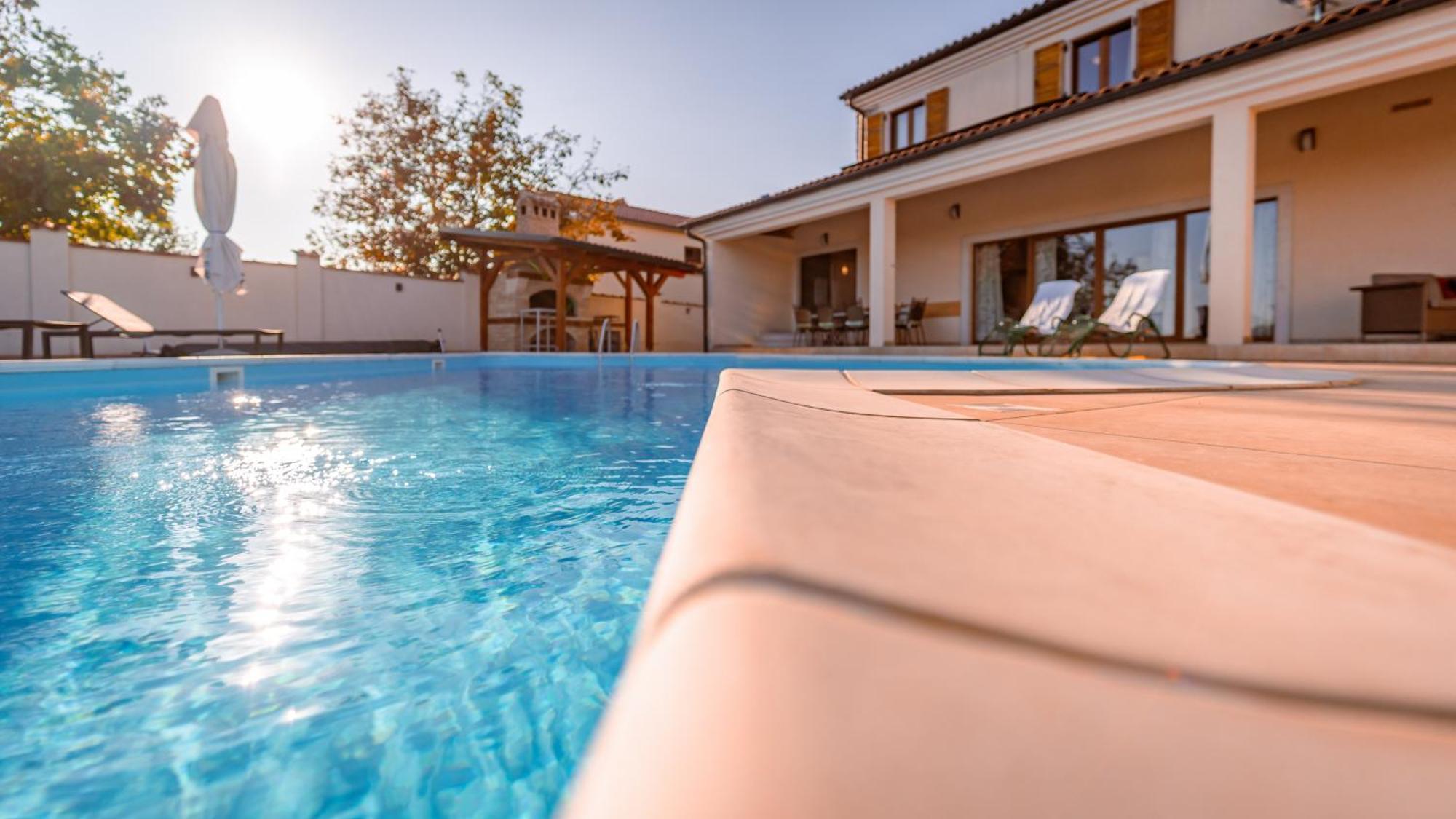 Villa Arton Heated Swimming-Pool Zminj Экстерьер фото