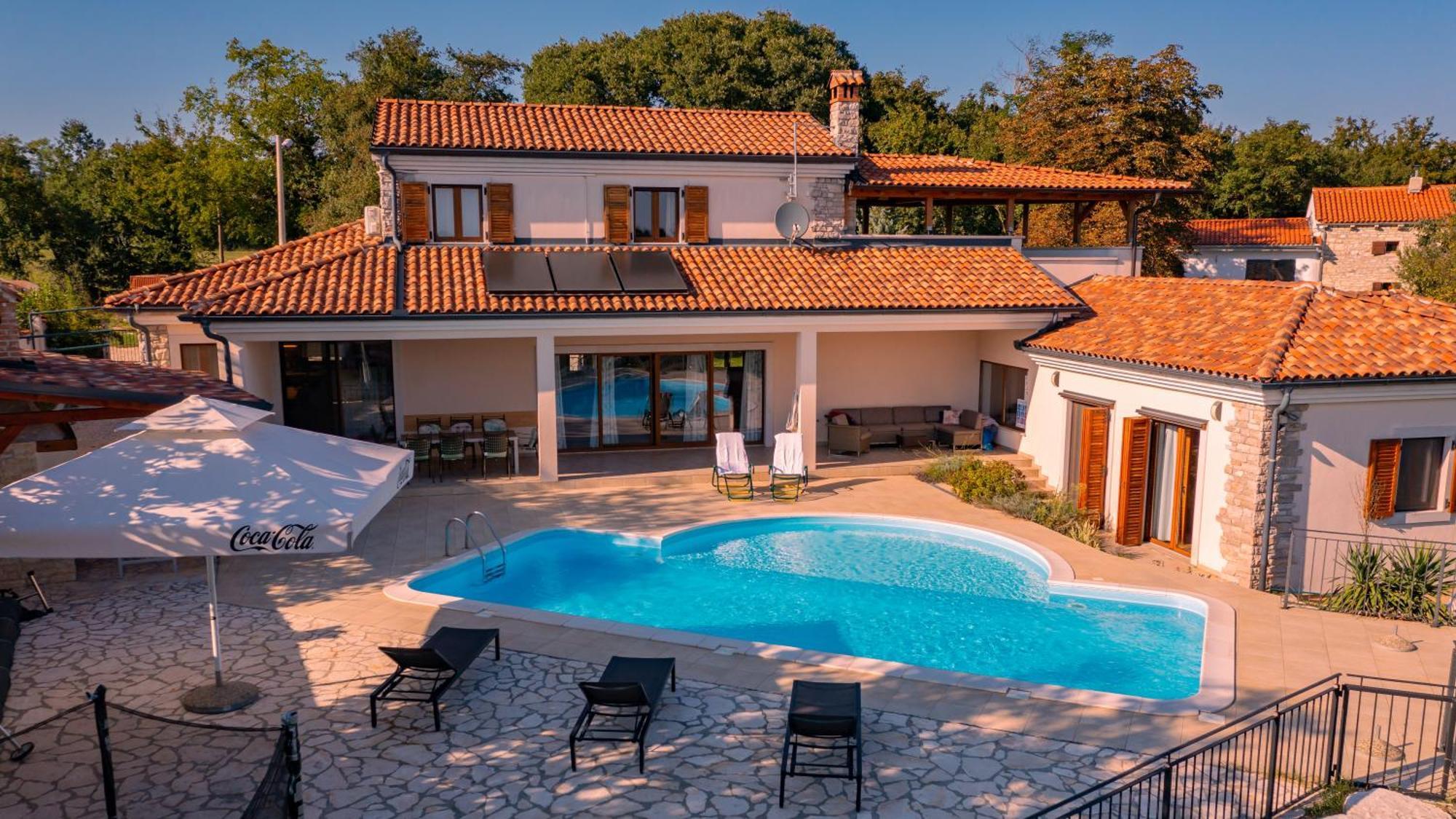 Villa Arton Heated Swimming-Pool Zminj Экстерьер фото